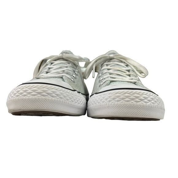Converse All Star Knit Ox Sage Metallic Streetwear Retro Y2K Sneakers Women 8 - Picture 7 of 10